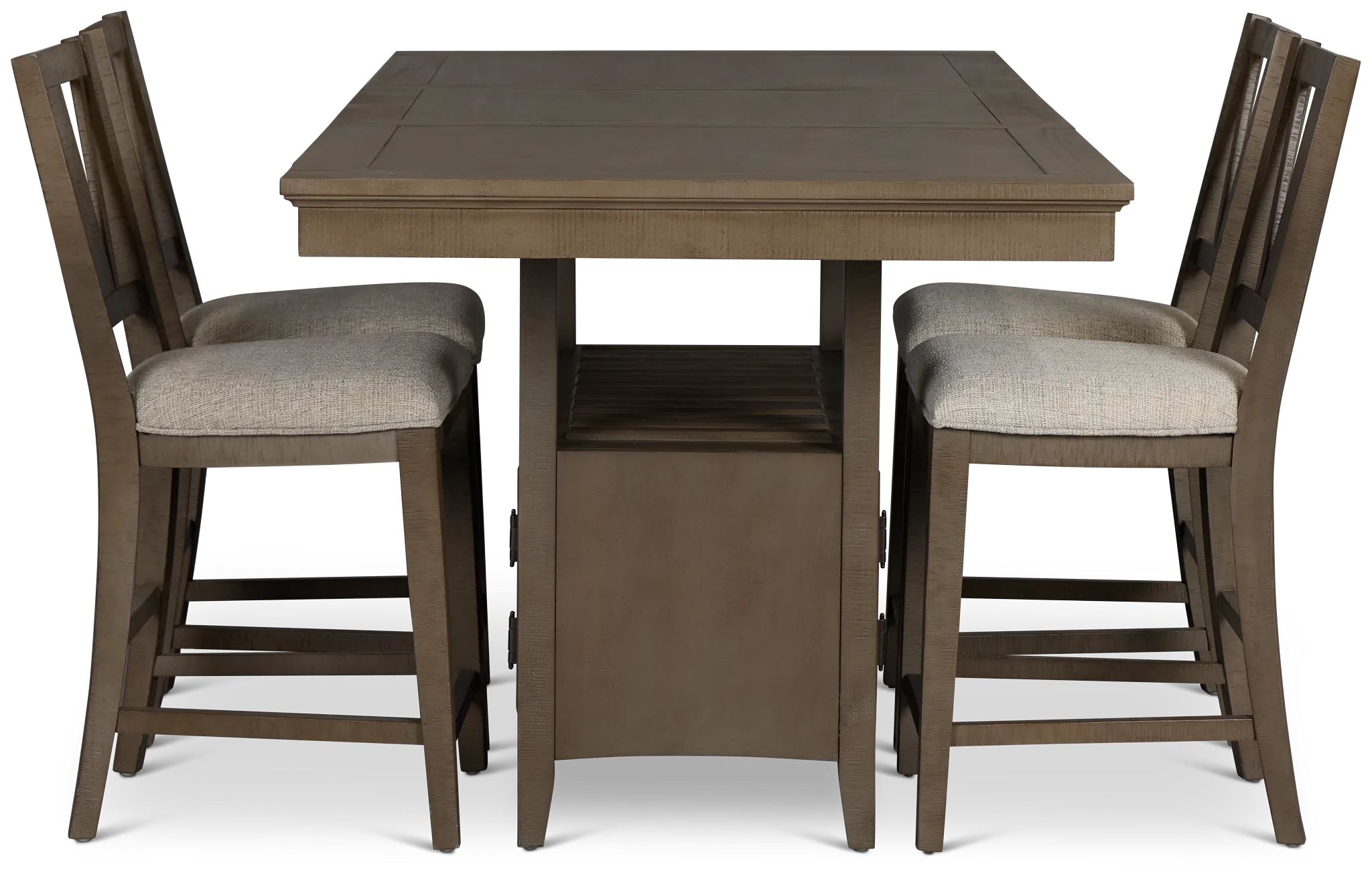 Heron Cove Light Tone High Table & 4 Barstools