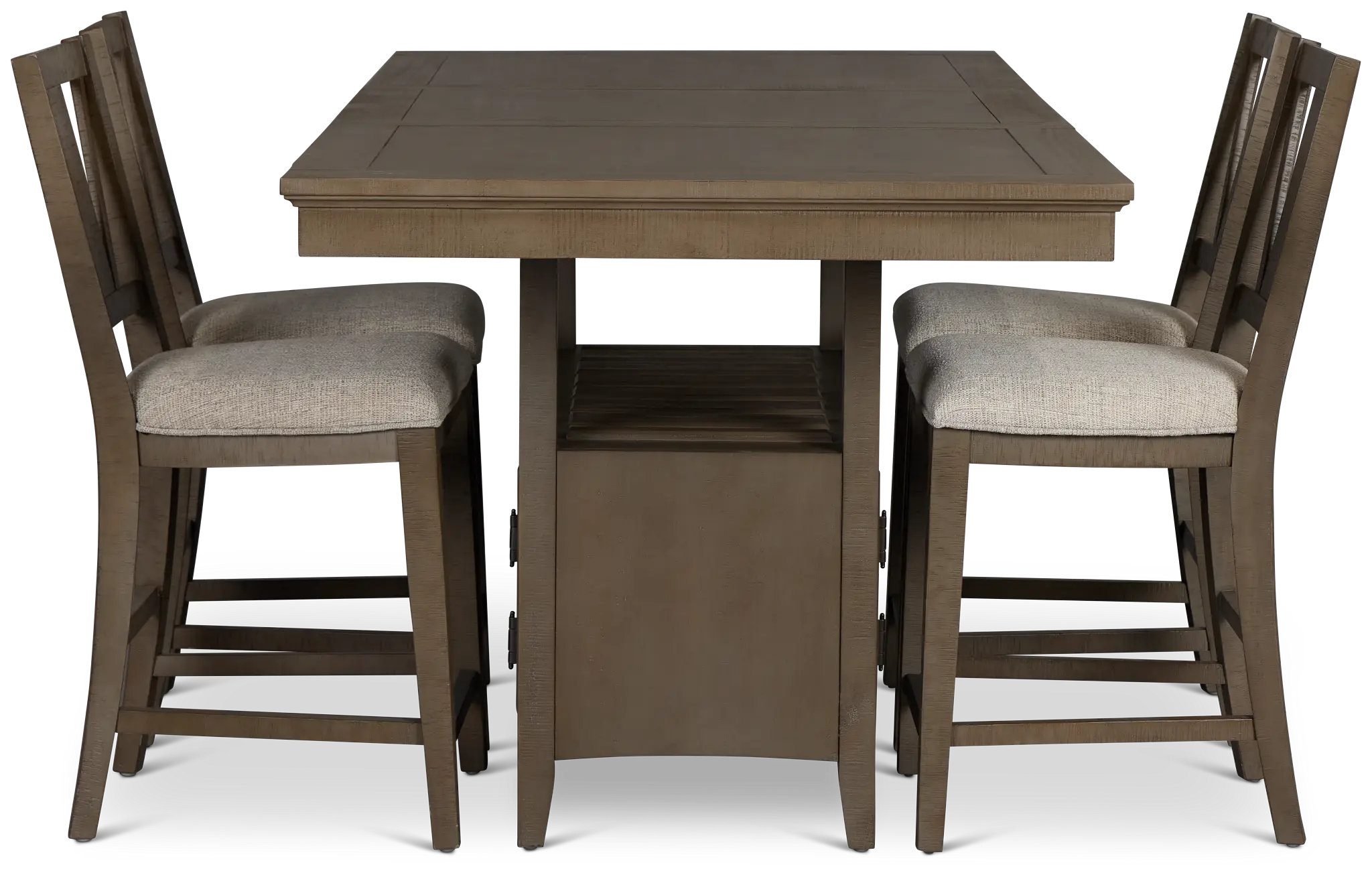 Heron Cove Light Tone High Table & 4 Barstools Heron Cove Light Tone High Table & 4 Barstools