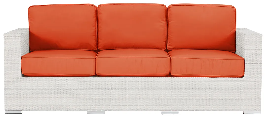 Biscayne Orange Sofa