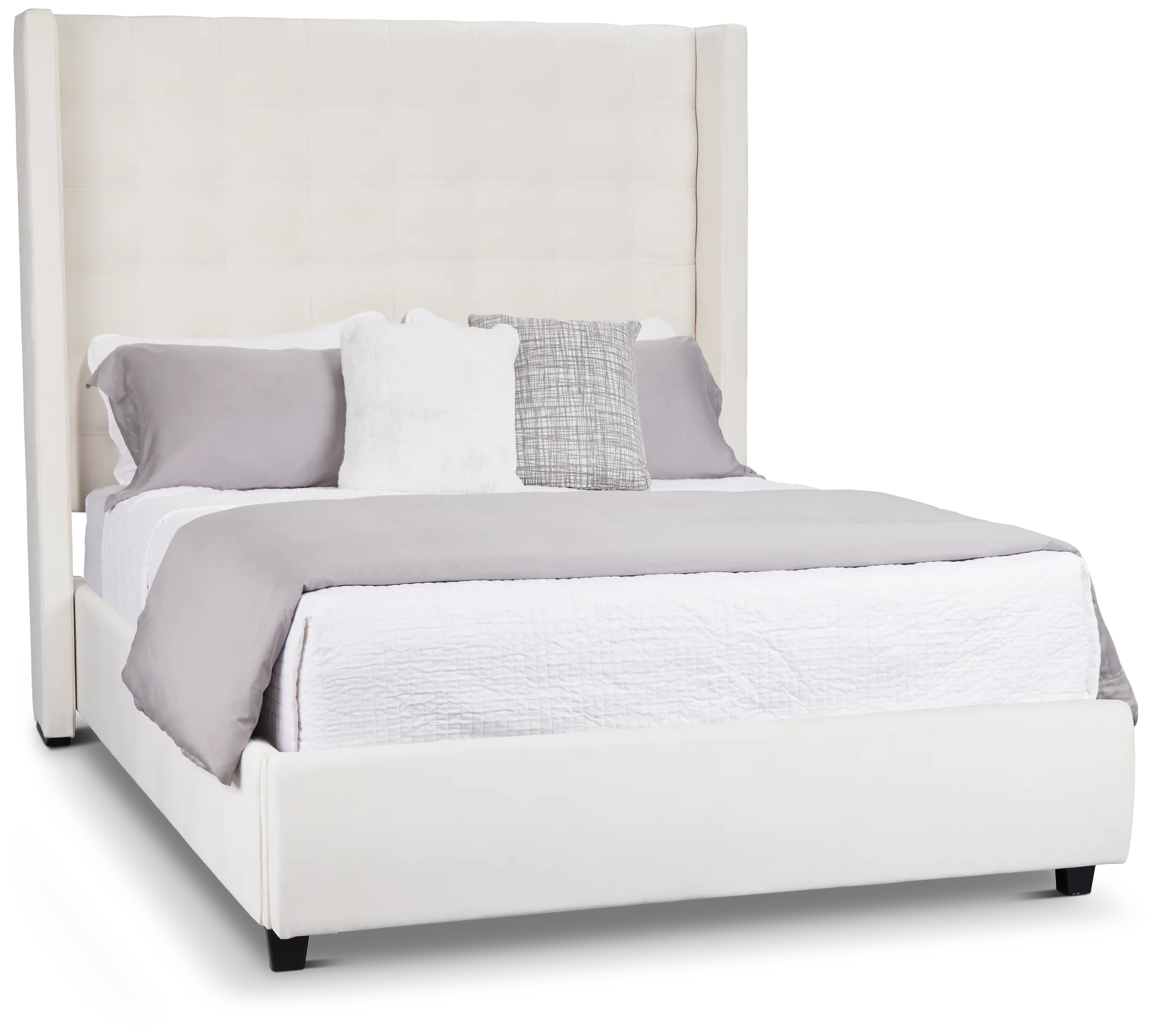 Marco White Uph Platform Storage Bed