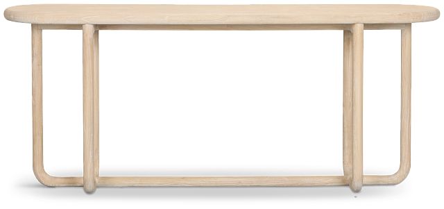 Kairo Light Tone Oval Console Table