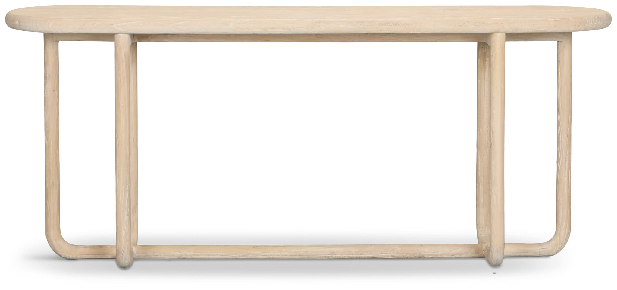 Kairo Light Tone Oval Console Table