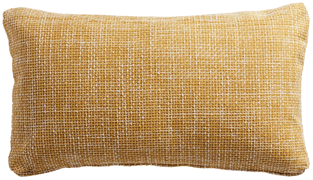 Sutt Yellow Lumbar Accent Pillow Sutt Yellow Lumbar Accent Pillow
