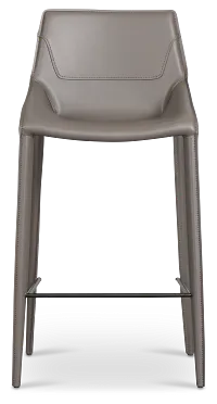 Wakefield Gray 27" Upholstered Barstool