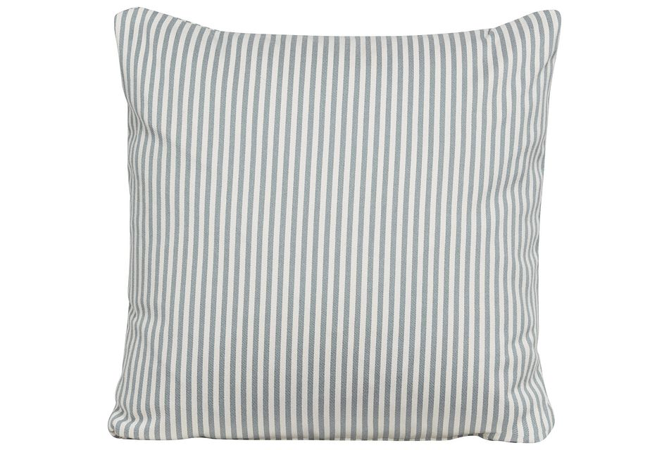 Longboard Blue Stripe Accent Pillow Home Accents Accent