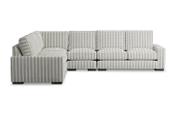 Edgewater Sea Lane Light Gray Medium Two-arm Sectional