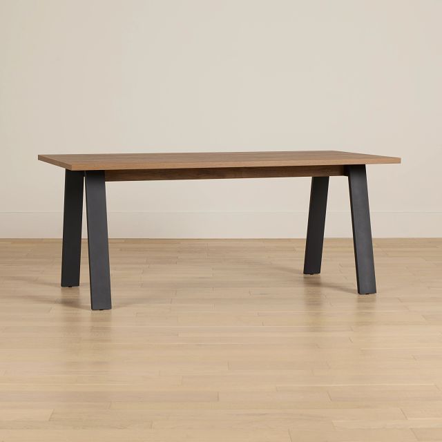 Trento Mid Tone 71" Rectangular Table
