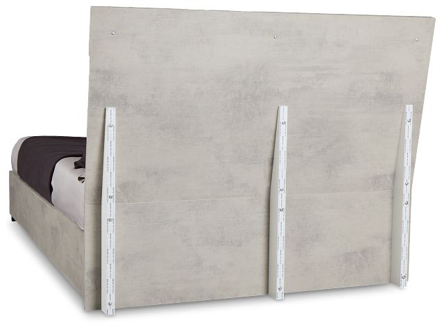 Pomona Gray Panel Bed