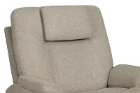 Zecliner Model 2 Light Gray Fabric Power Lift Recliner