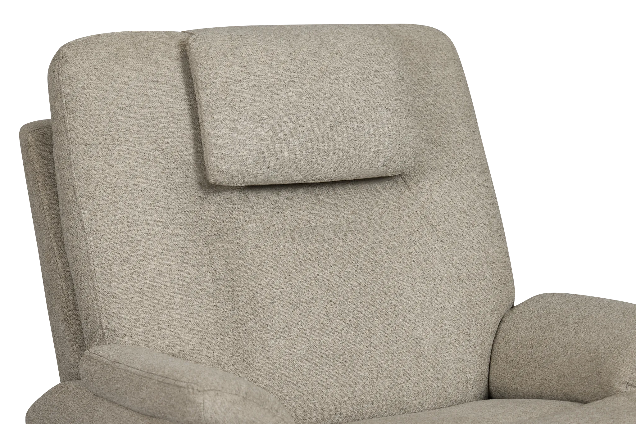 Zecliner Model 2 Light Gray Fabric Power Lift Recliner