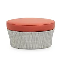 Biscayne Orange Canopy Daybed
