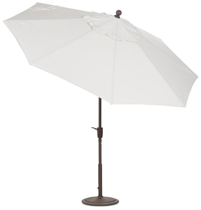 Maui White Umbrella Set