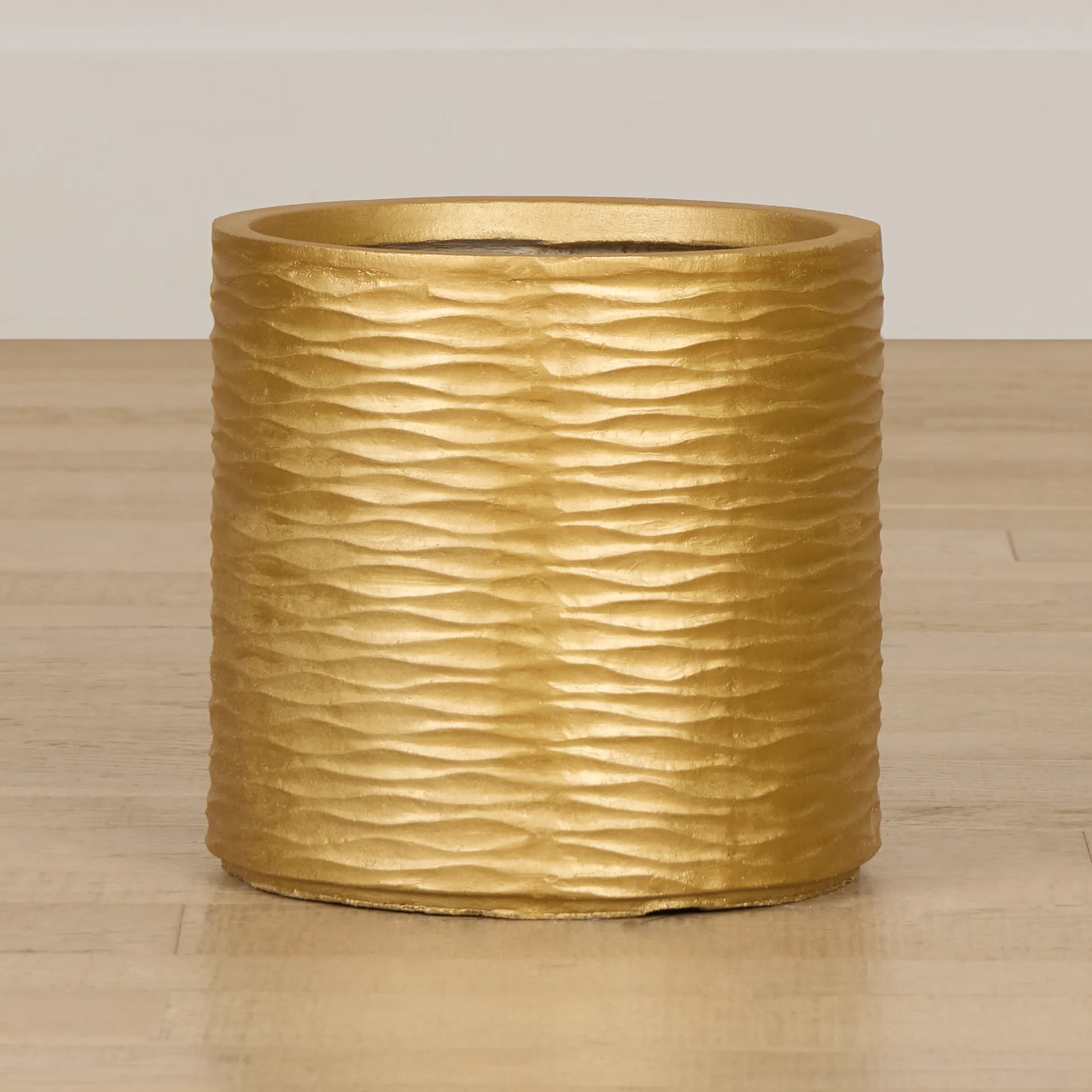 Golda Gold Small Planter