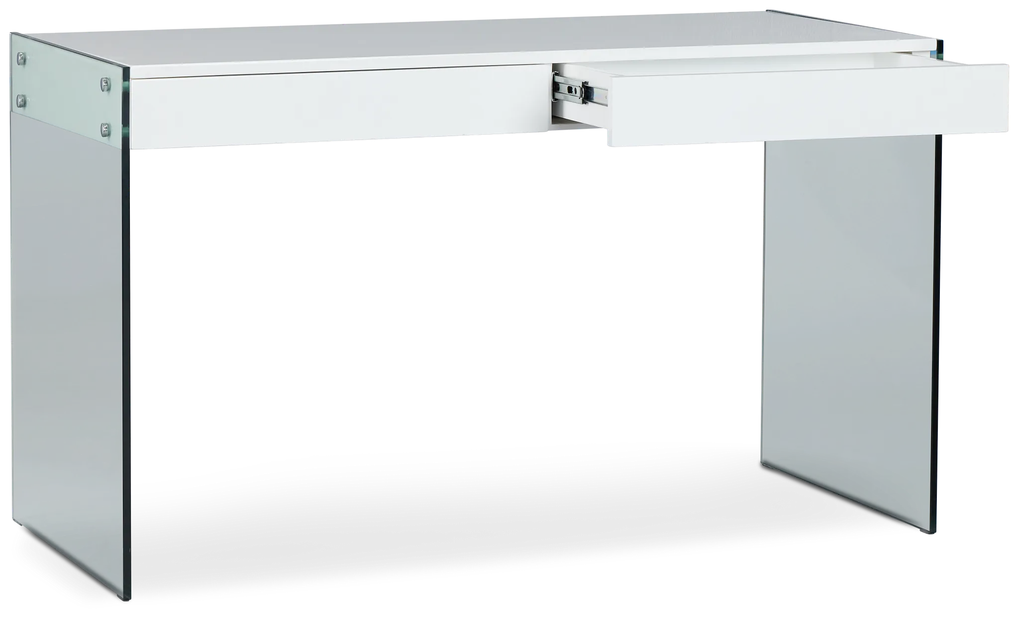 Olympia White Writing Desk