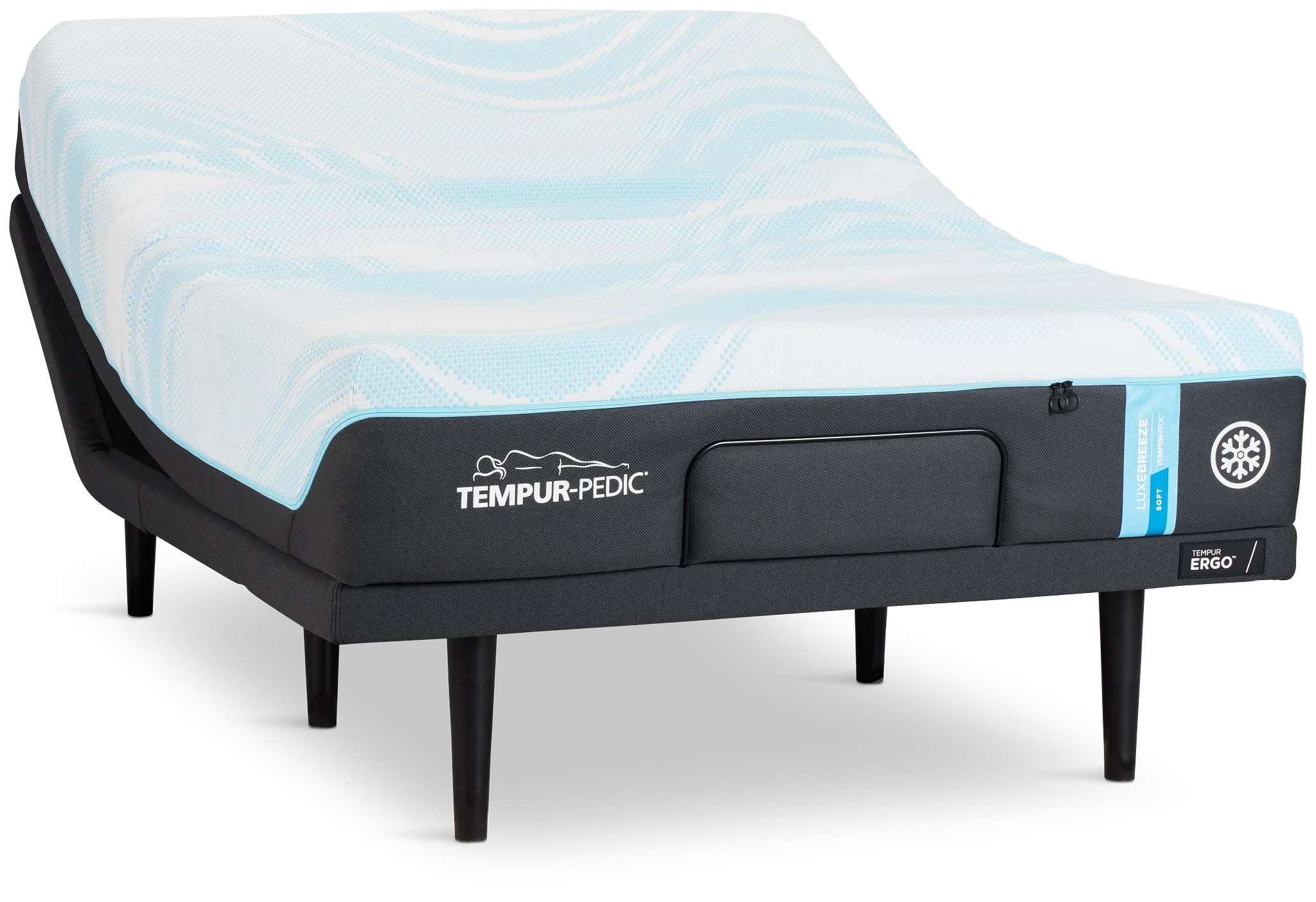 Tempur-pedic Tempur-luxebreeze Soft Ergo 3.0 Adjustable Mattress Set
