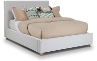 Chelsea Light Gray Uph Platform Bed