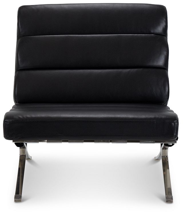 Tatiana Black Micro Accent Chair (3)