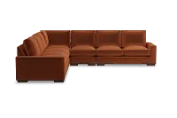 Edgewater Joya Orange Large Two-arm Sectional