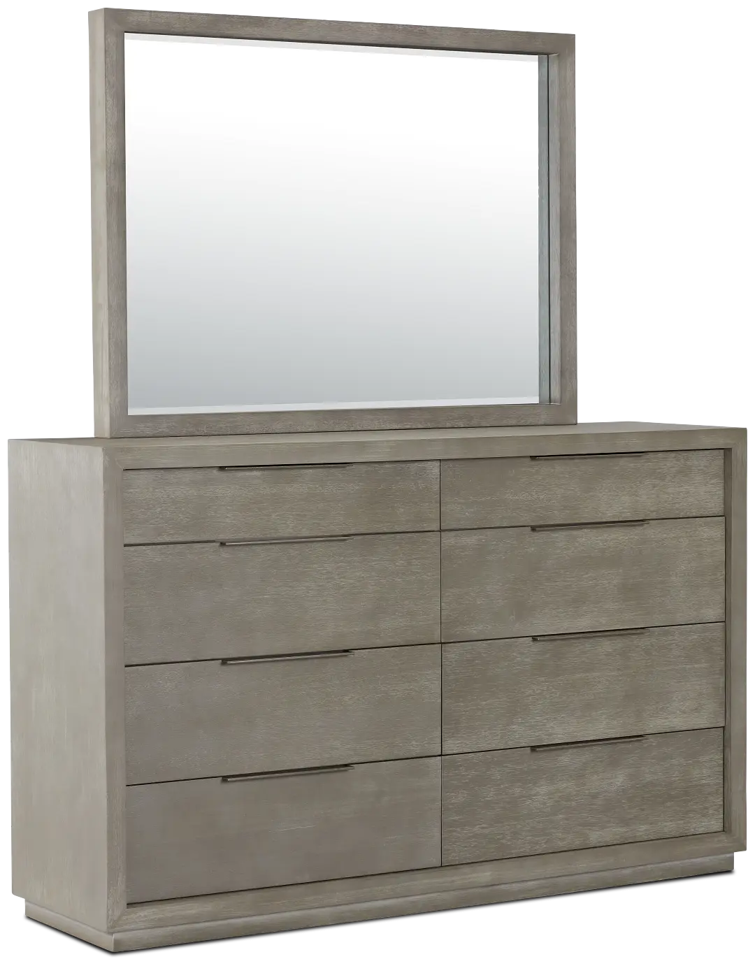 Madden Light Tone Dresser & Mirror Madden Light Tone Dresser & Mirror