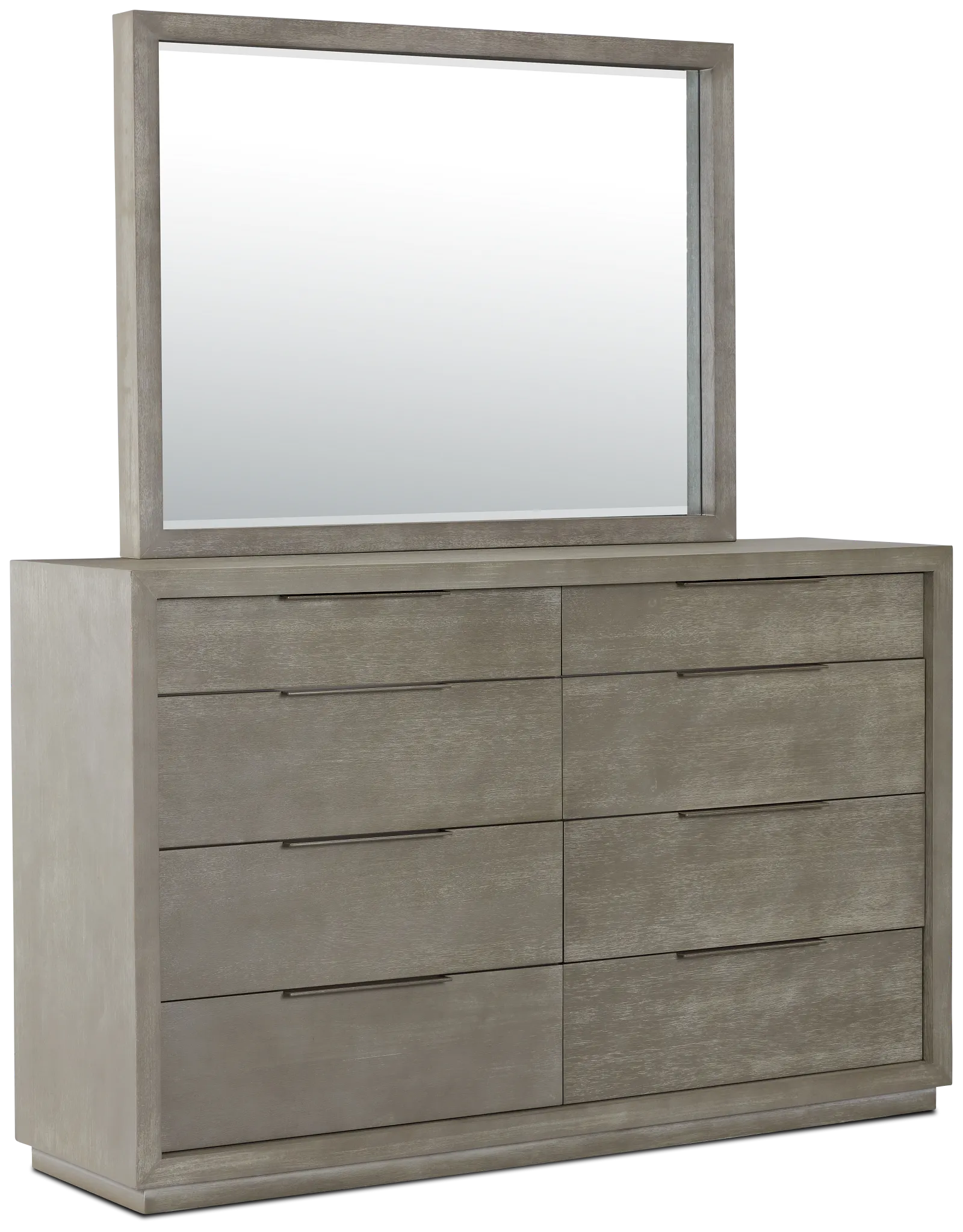 Madden Light Tone Dresser & Mirror