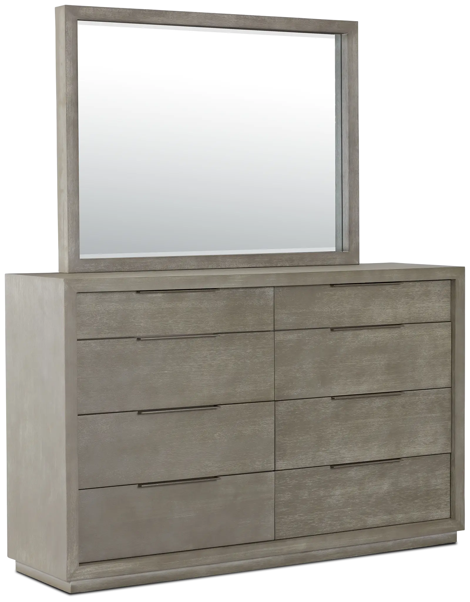 Madden Light Tone Dresser & Mirror Madden Light Tone Dresser & Mirror