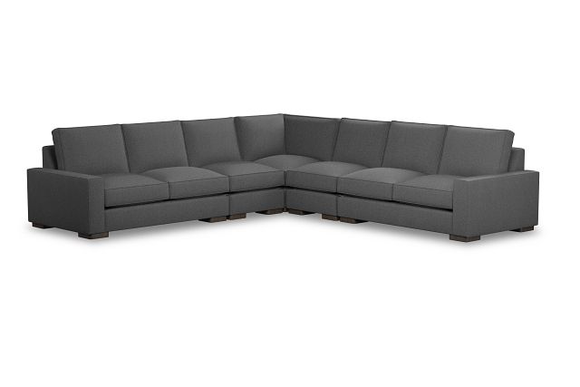 Edgewater Delray Dark Gray Large Two-arm Sectional (0)