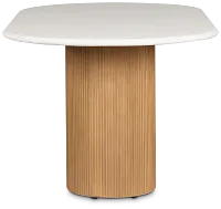 Bryant White Oval Table