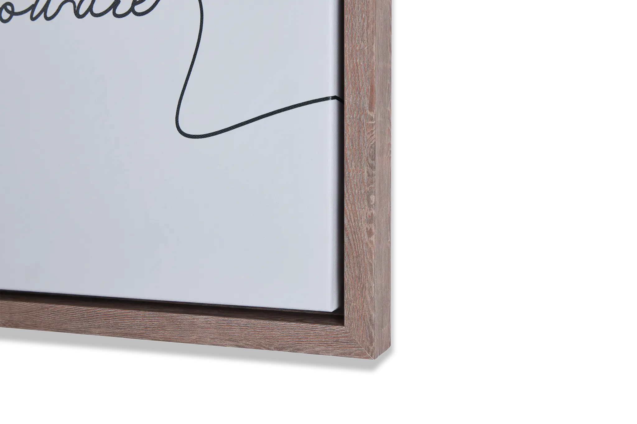 Avary White Framed Wall Art Avary White Framed Wall Art