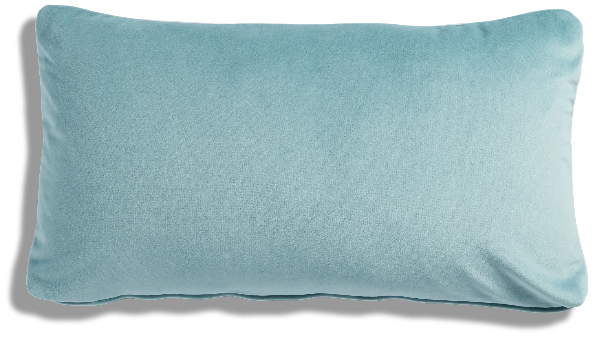 Reign Light Blue Lumbar Accent Pillow