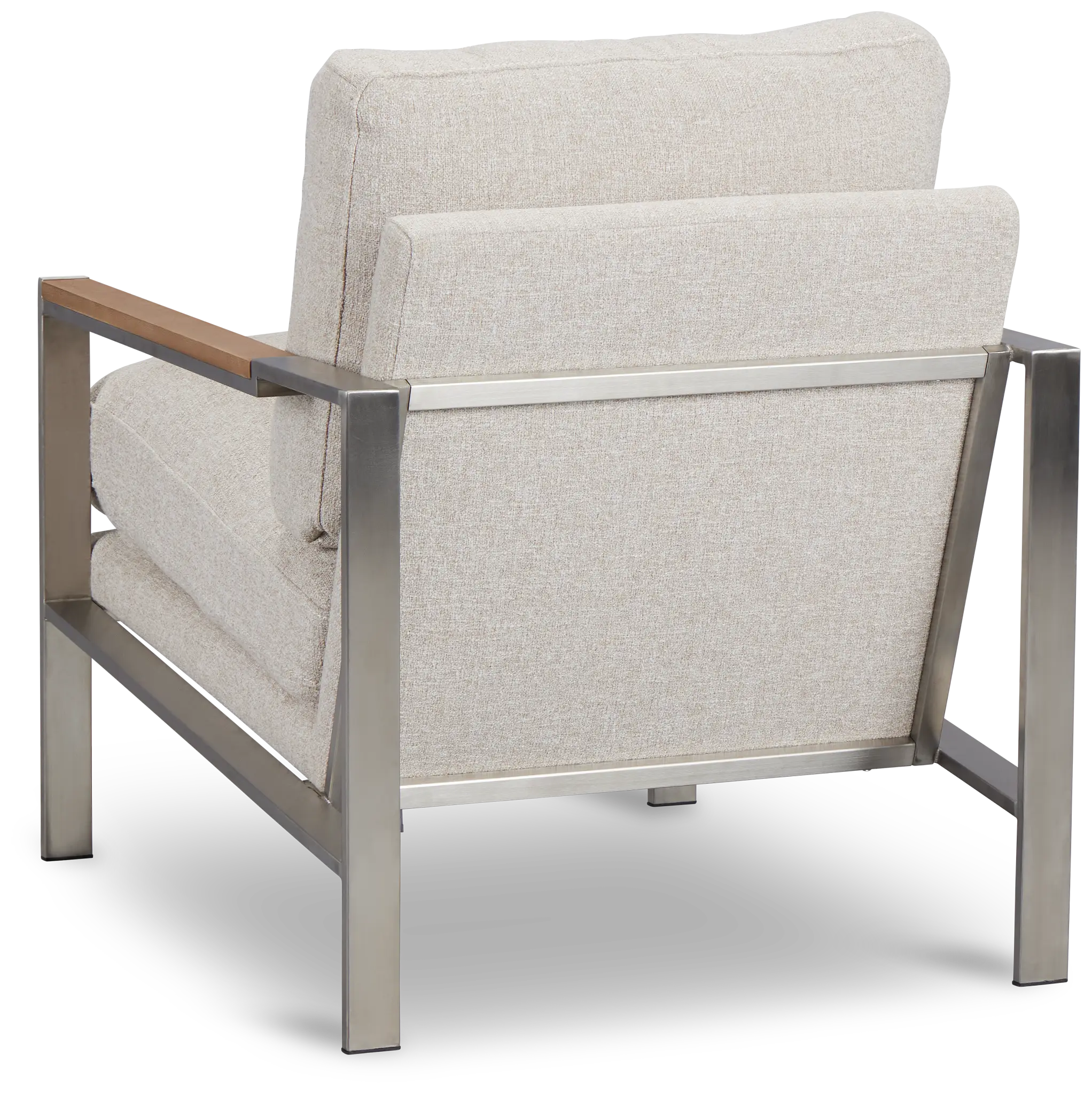 Wyatt Beige Fabric Accent Chair Wyatt Beige Fabric Accent Chair