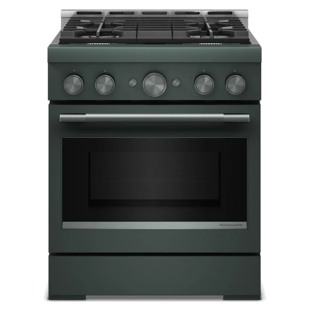 Kitchenaid 930 Series Green Gas Range