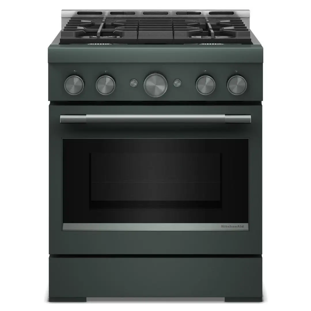 Kitchenaid 930 Series Green Gas Range Kitchenaid 930 Series Green Gas Range
