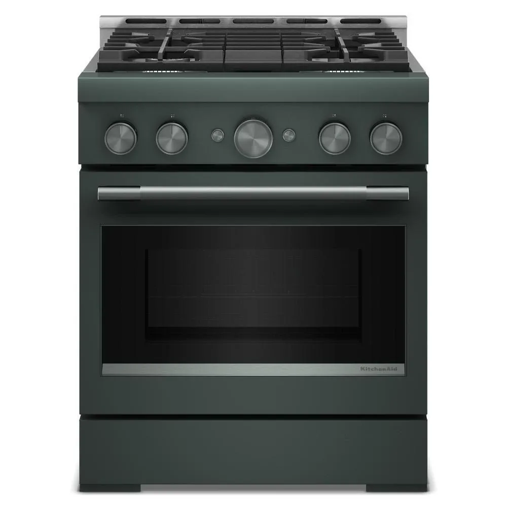 Kitchenaid 930 Series Green Gas Range