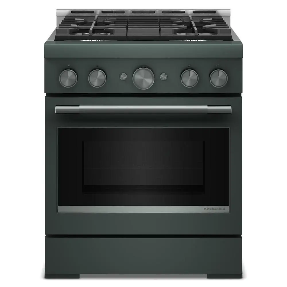 Kitchenaid 930 Series Green Gas Range Kitchenaid 930 Series Green Gas Range