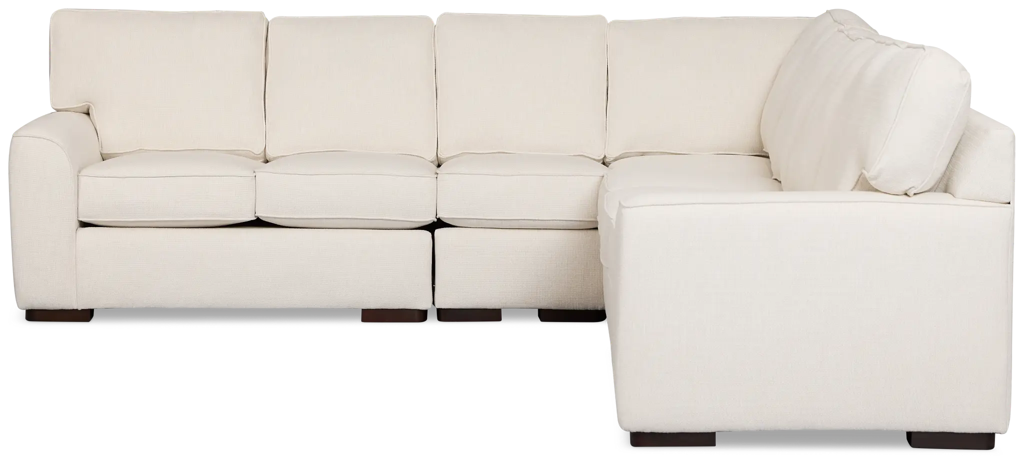 Sinclair Light Beige Fabric Large Two-arm Sectional Sinclair Light Beige Fabric Large Two-arm Sectional