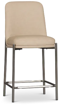 Avondale Taupe 24" Upholstered Barstool