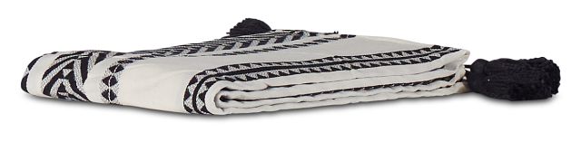 Endora Black Throw