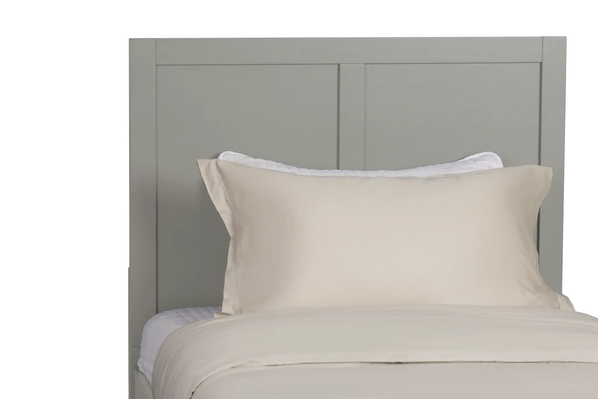 Charleston Gray Panel Bed With 4 Storage Drawers Charleston Gray Panel Bed With 4 Storage Drawers