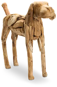 Dog Brown Tabletop Accessory