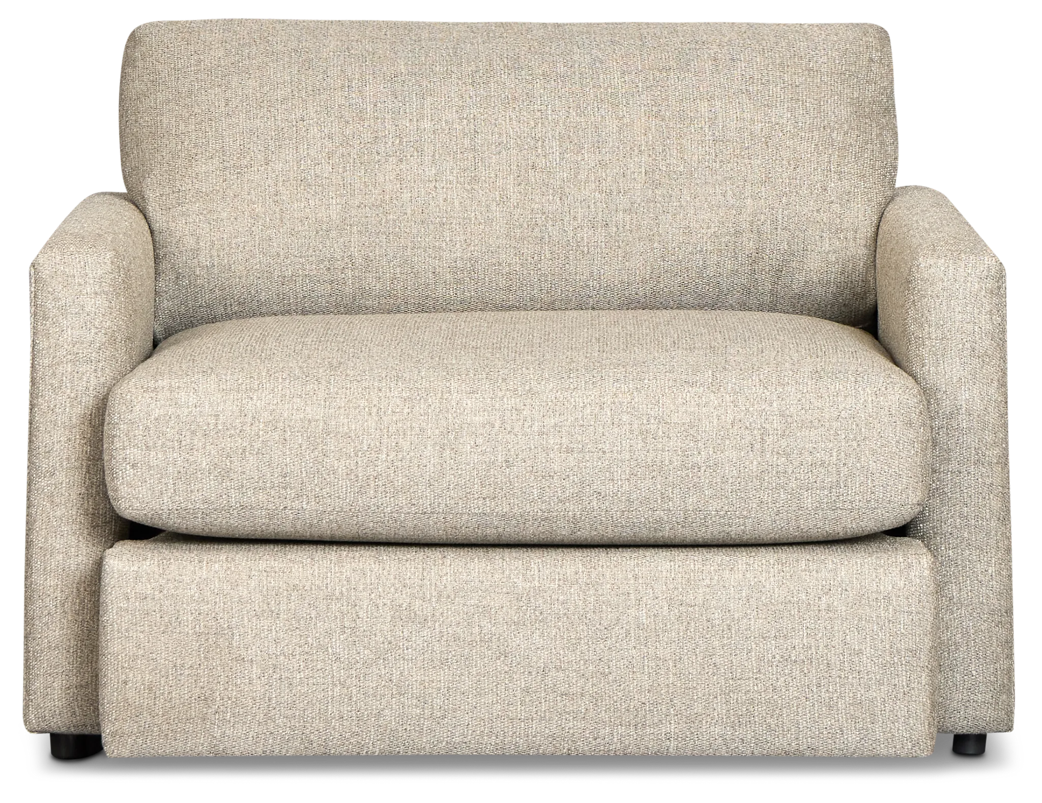 Maxwell Dark Gray Fabric Oversized Chair