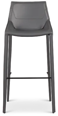 Wayne Gray 30" Upholstered Barstool