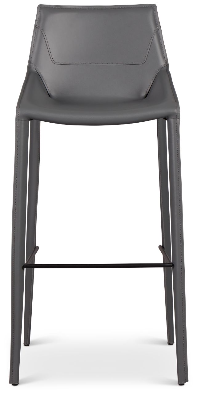 Wayne Gray 30" Upholstered Barstool