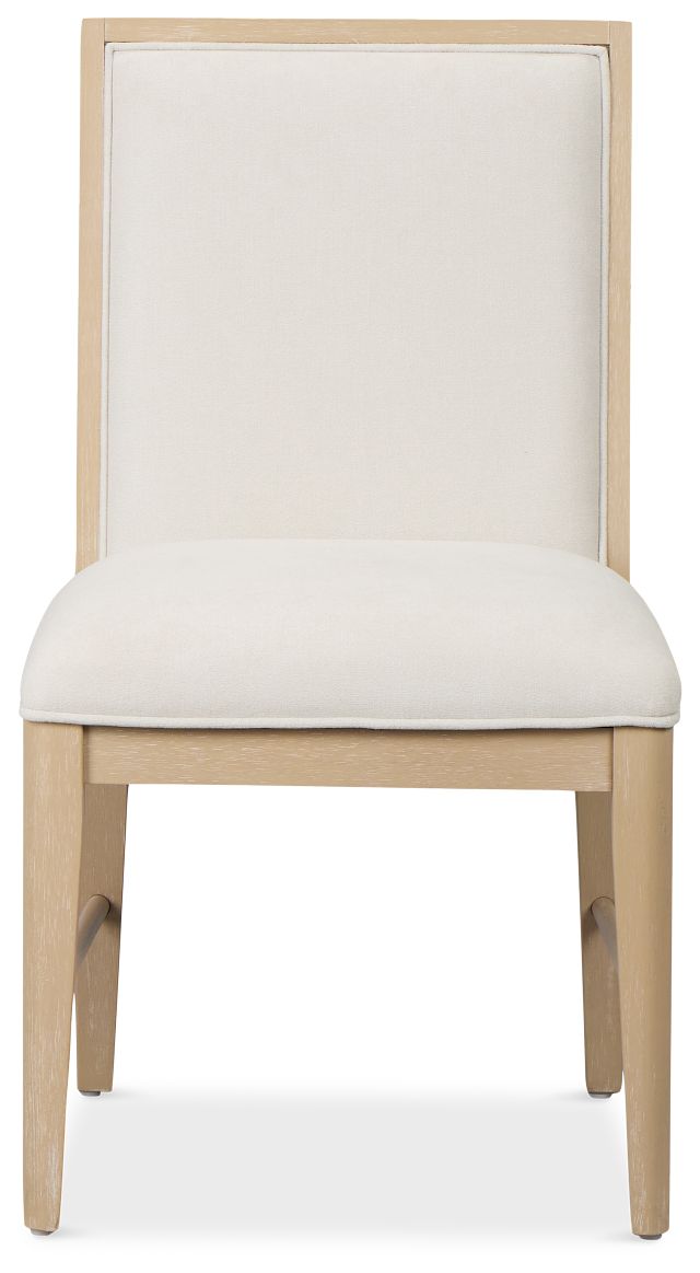Castello Light Tone Upholstered Side Chair