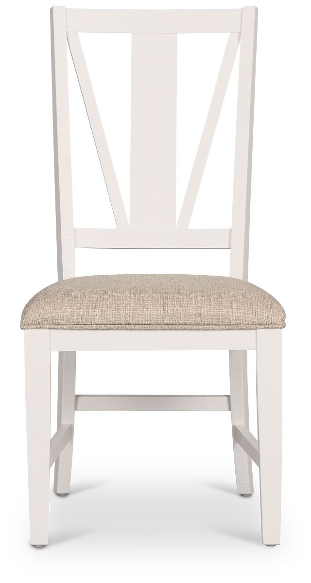 Heron Cove White Slat Side Chair
