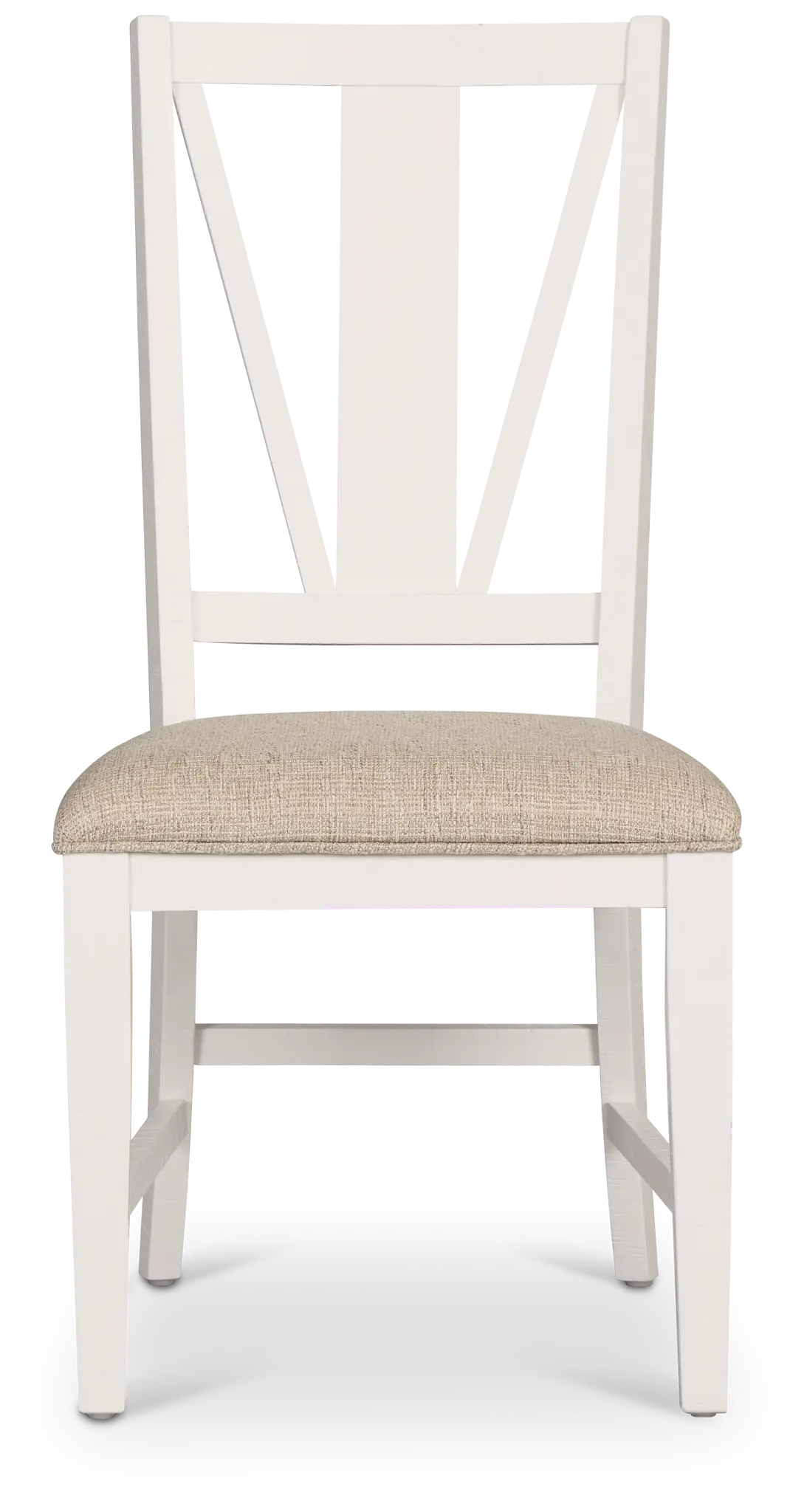 Heron Cove White Slat Side Chair Heron Cove White Slat Side Chair