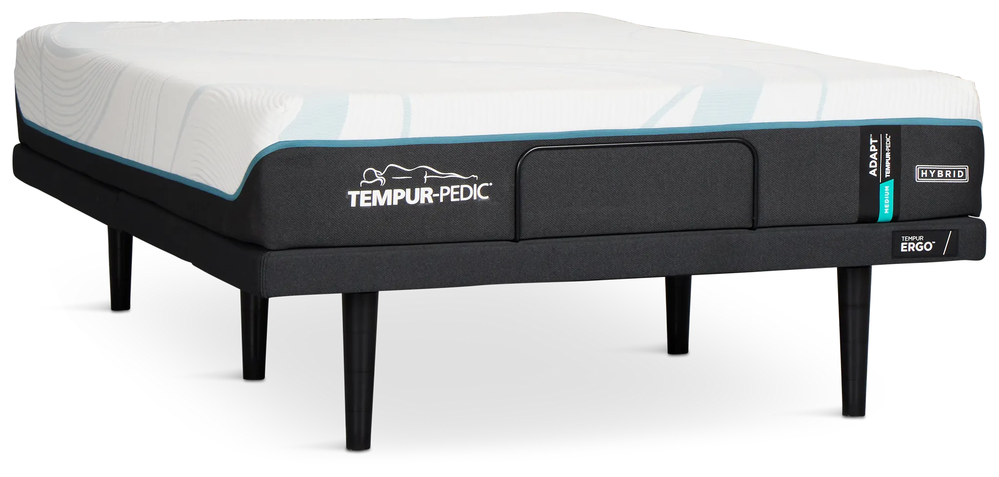 Tempur-pedic Tempur-adapt Medium Hybrid Ergo Smart Adjustable Mattress Set