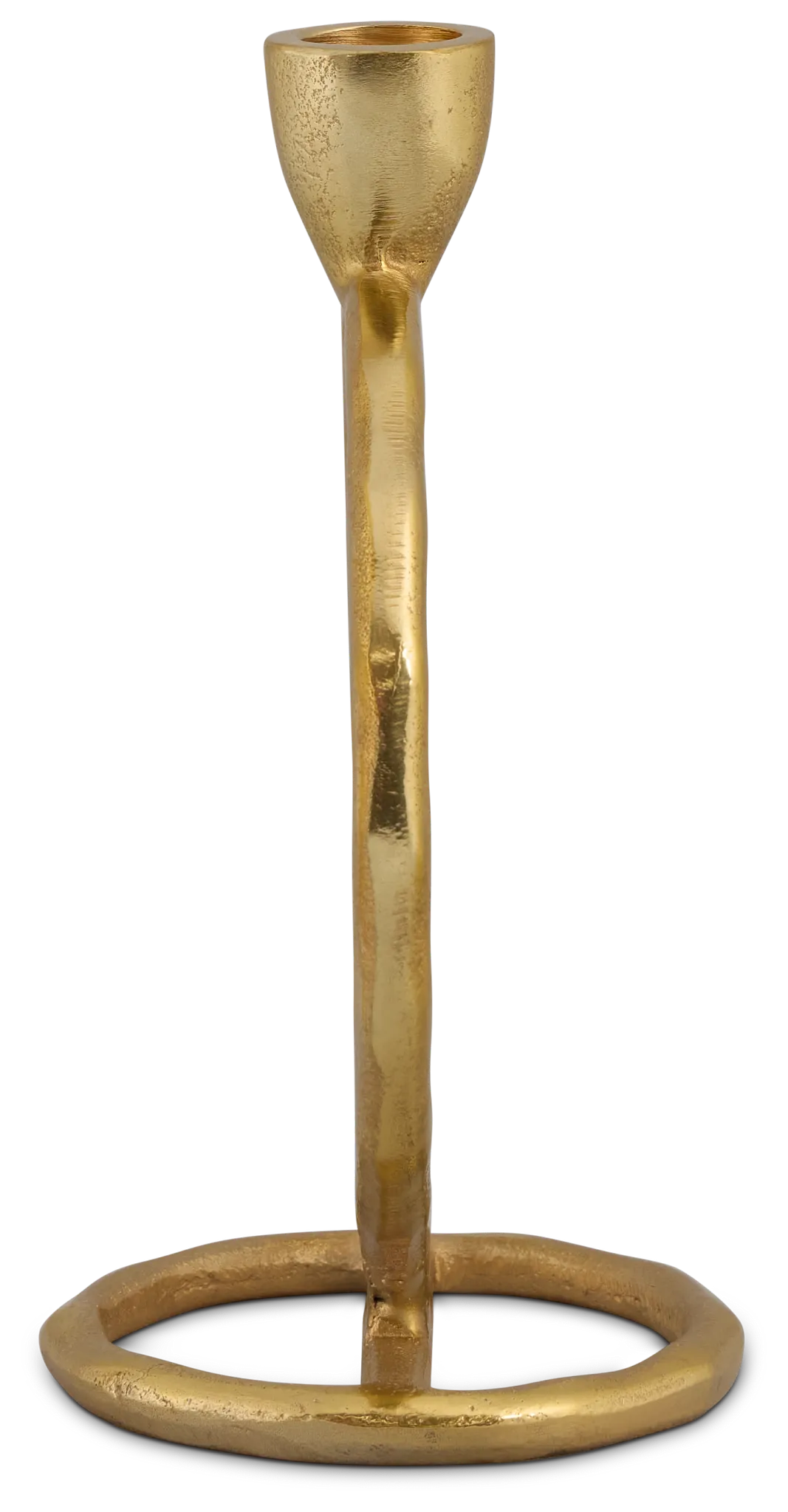 Ringo Gold Large Candle Holder
