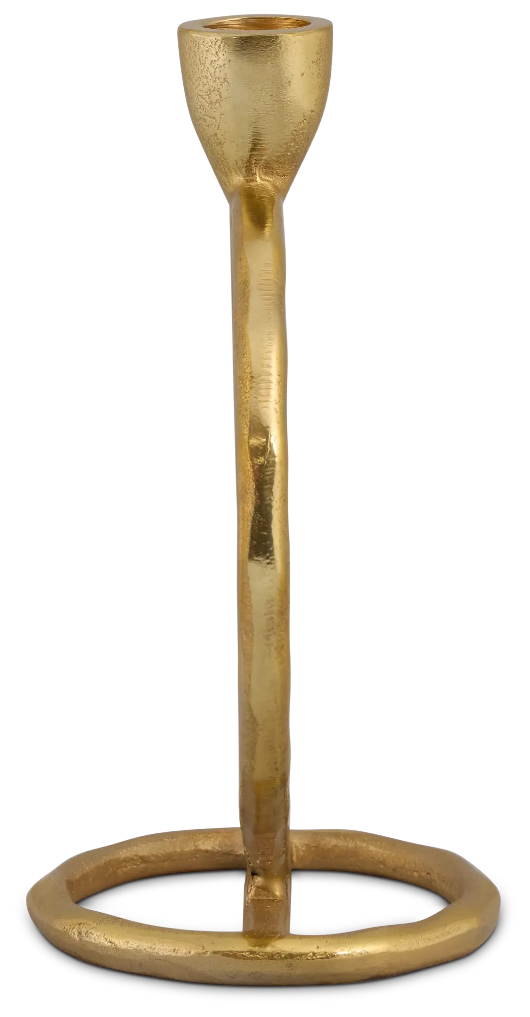 Ringo Gold Large Candle Holder Ringo Gold Large Candle Holder