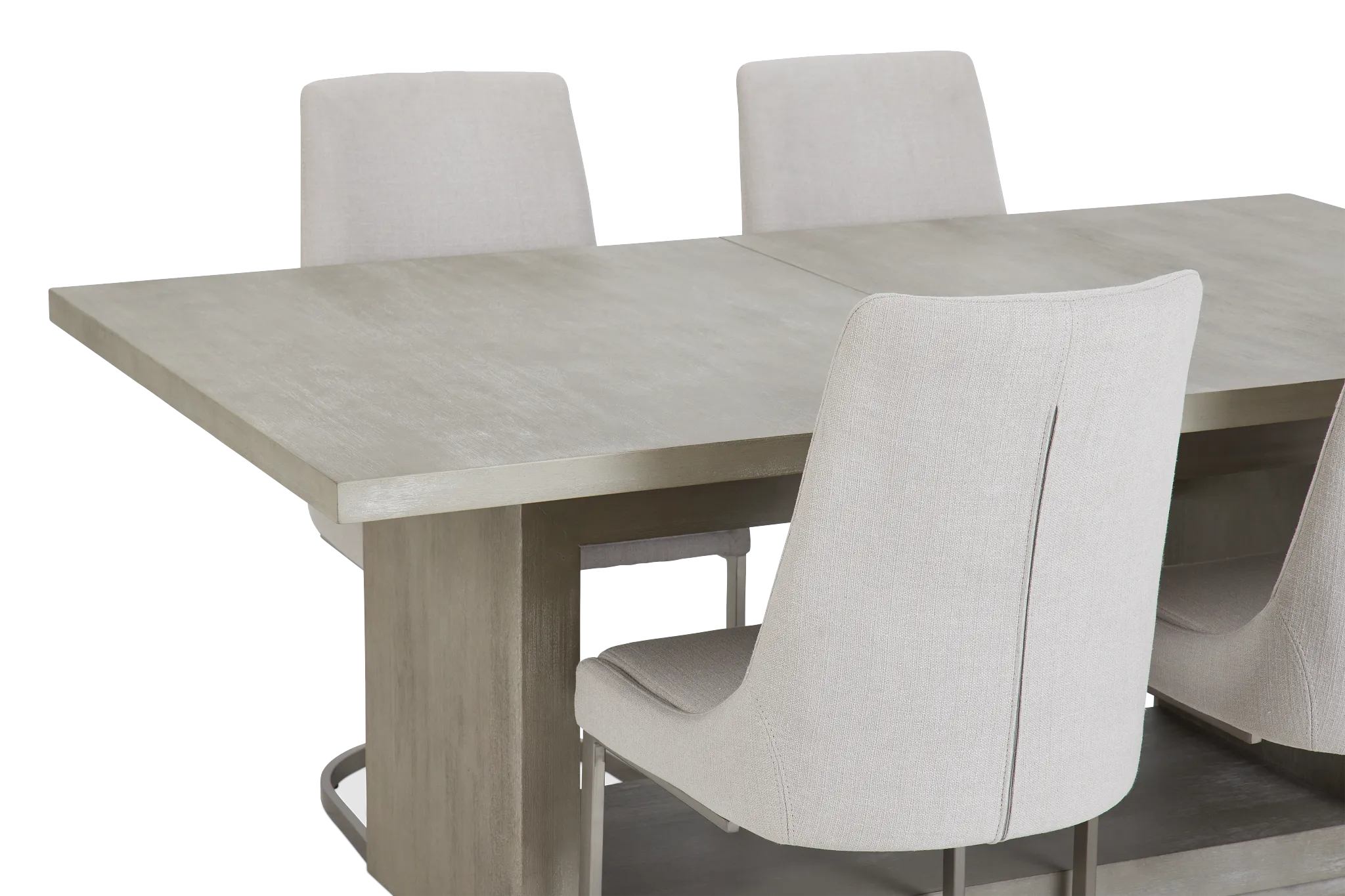 Madden Light Tone Rect Table & 4 Chairs