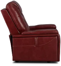 Meta Red Micro Power Recliner